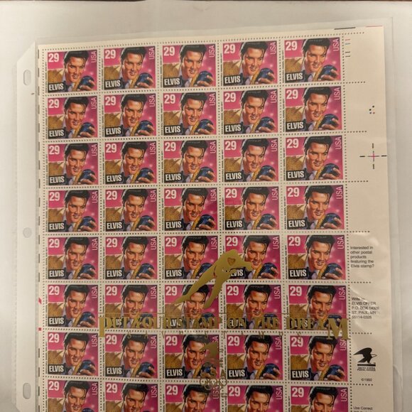 Elvis Stamp Collection - Picture 14 of 16